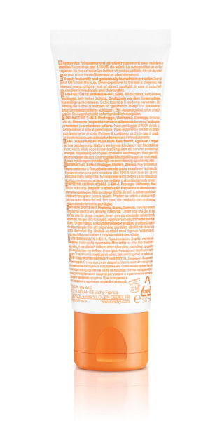 Vichy Capital Soleil Soin Anti-Taches Teinté 3en1 SPF50+ Tous Types de Peaux | 50ml