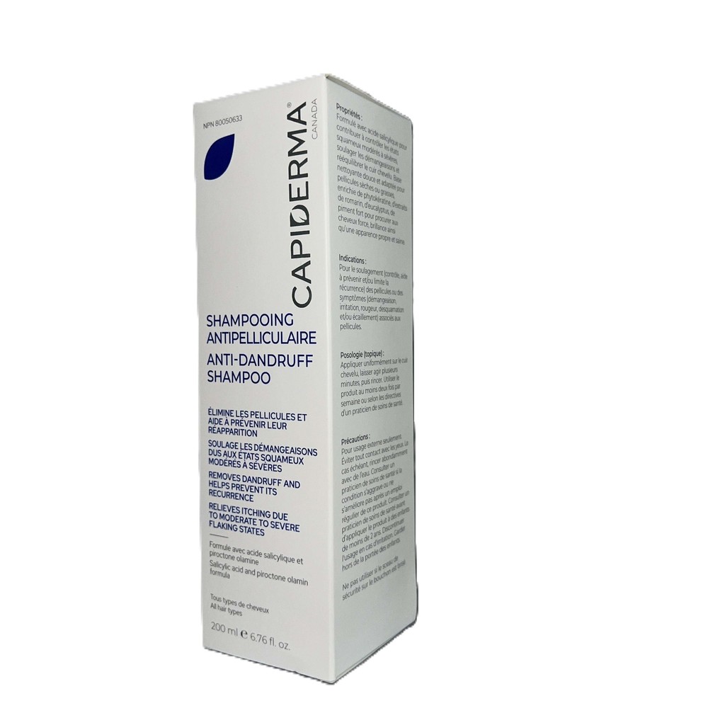 CAPIDERMA SHAMPOOING ANTI-PELLICULAIRE |200ML