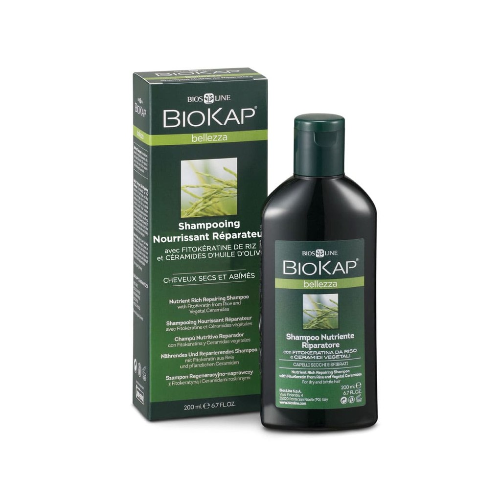 BIOKAP SHAMPOOING NOURRISSANT ET REPARATEUR | 200ML
