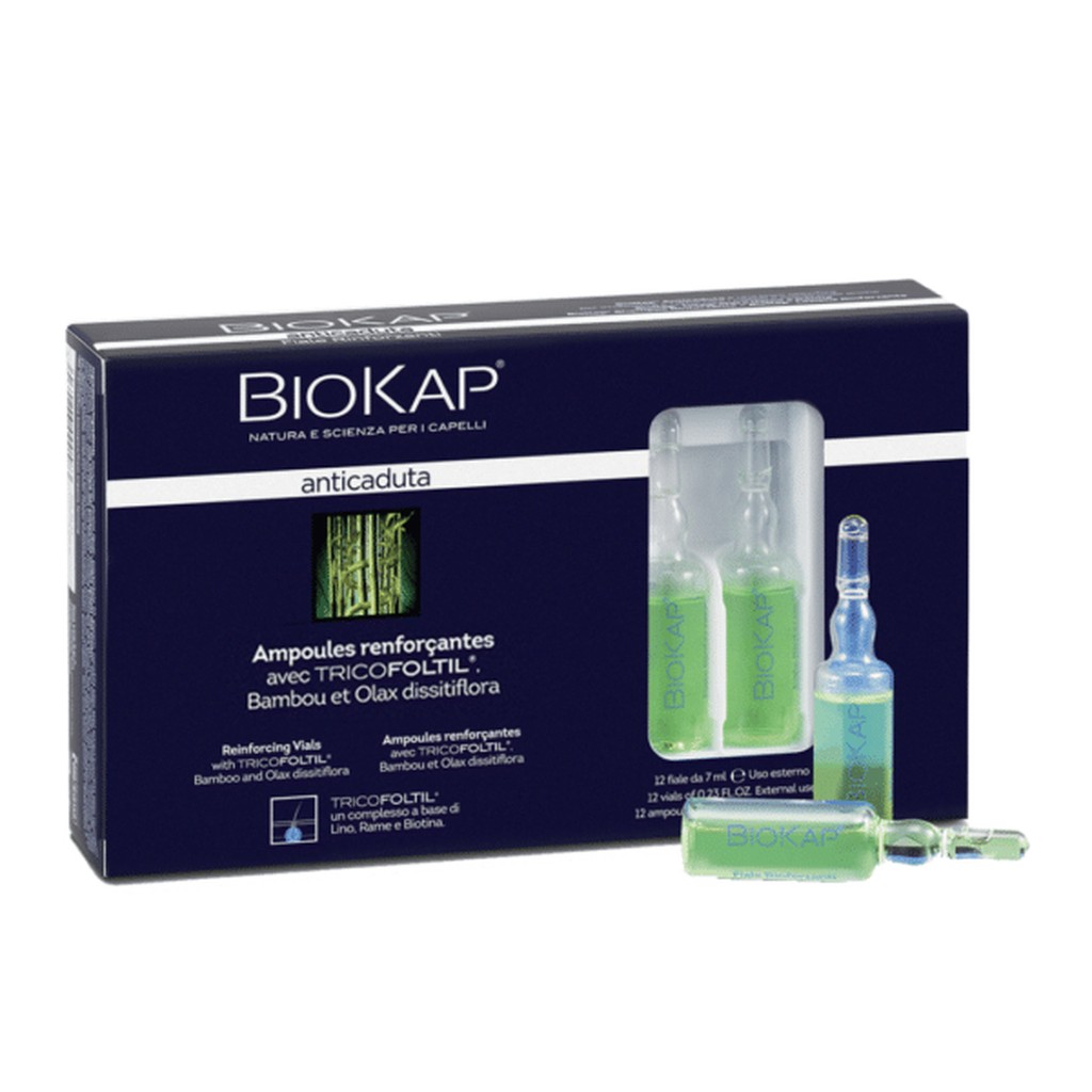 BIOKAP AMPOULES RENFORÇANTES ANTI CHUTE | 12 AMPOULES