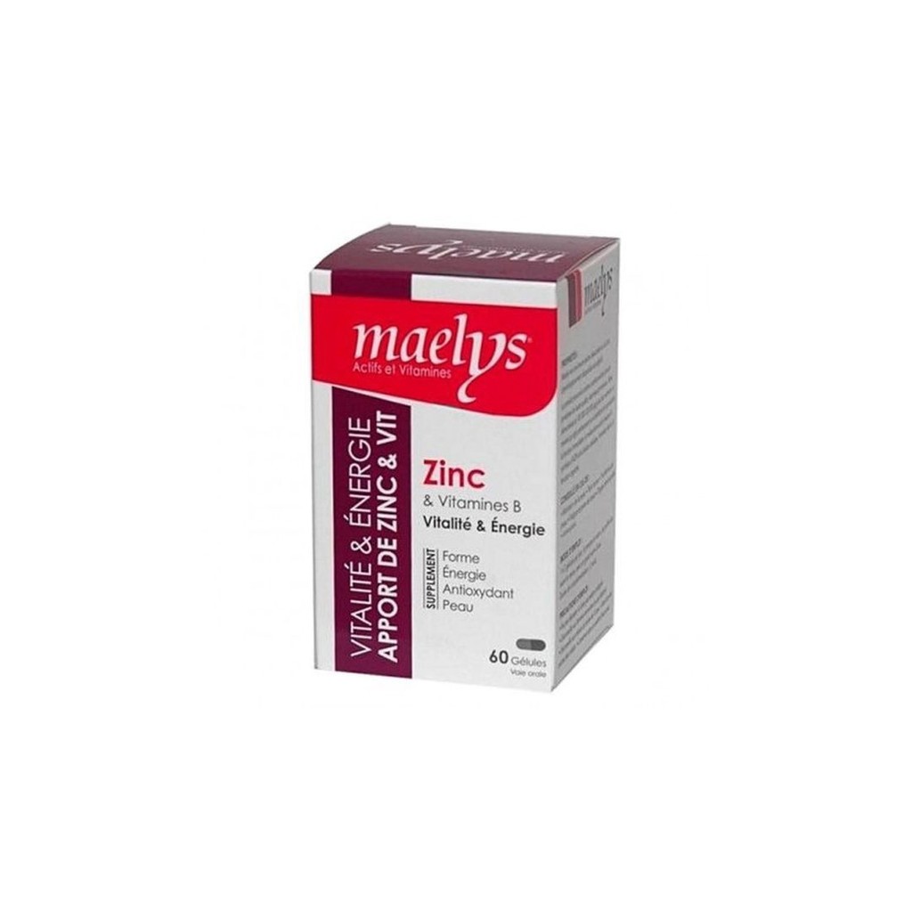 MAELYS ZINC | 60 GÉLULES