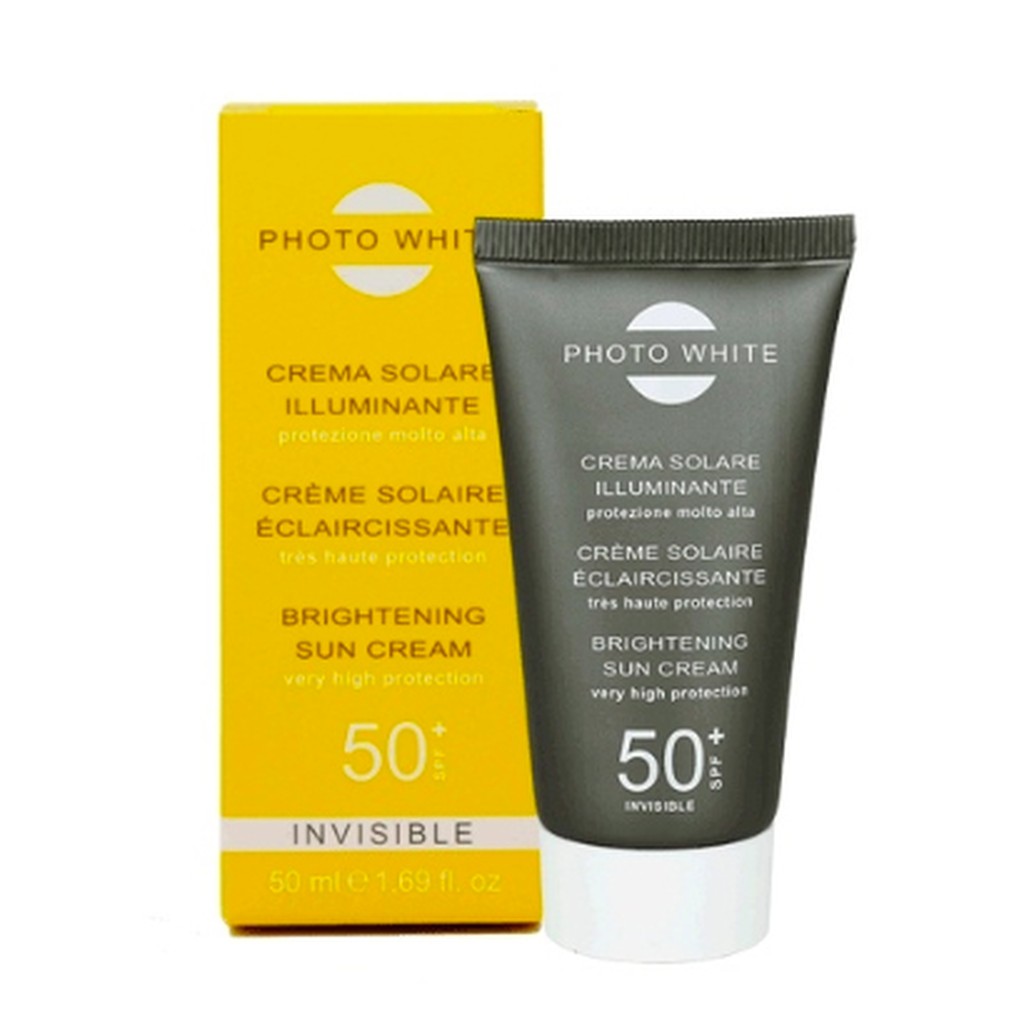 Photowhite crème solaire éclaircissante invisible SPF50