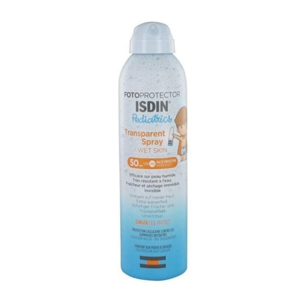 ISDIN FOTOPROTECTOR PEDIATRICS TRANSPARENT SPRAY WET SKIN SPF50+ 250ml