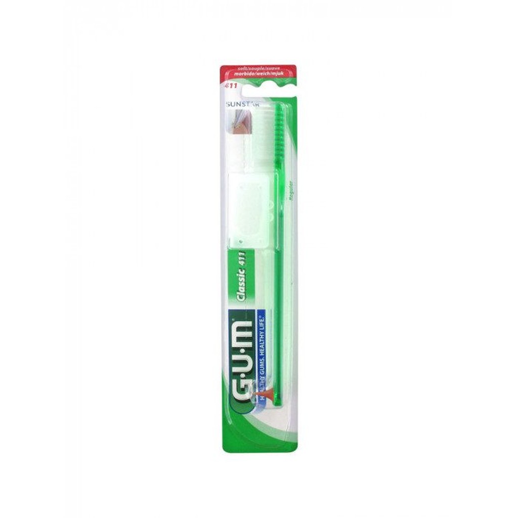 GUM BROSSE À DENTS CLASSIQUE SOUPLE REF 411