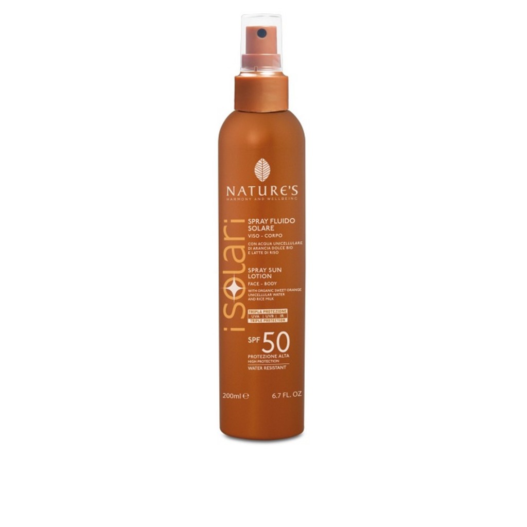 NATURE’S I’SOLARI FLUIDE SOLAIRE SPRAY SPF50 l 200 ML