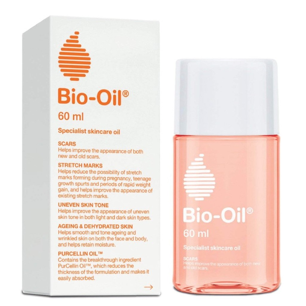 Bio Oil Huile  de soin anti vergetures l 60ml