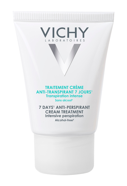 Dermo-Tolérance Traitement Crème Anti-Transpirant 7 Jours Tous Types de Peaux | 30ml