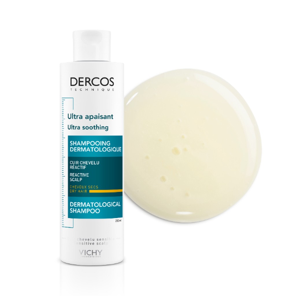 Dercos Shampoing Ultra Apaisant Cheveux Secs | 200ml