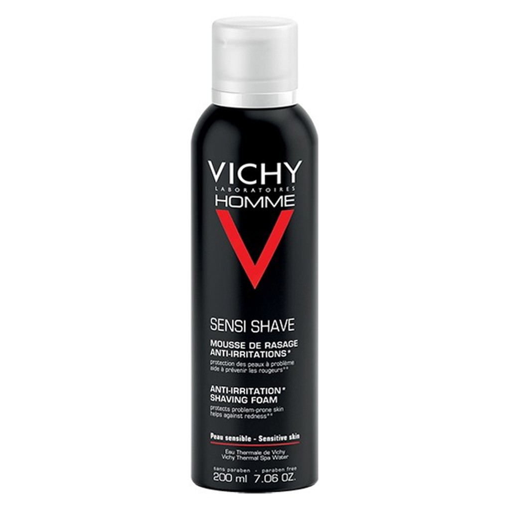 Vichy Homme Mousse à Raser Anti-Irritations | 200ml