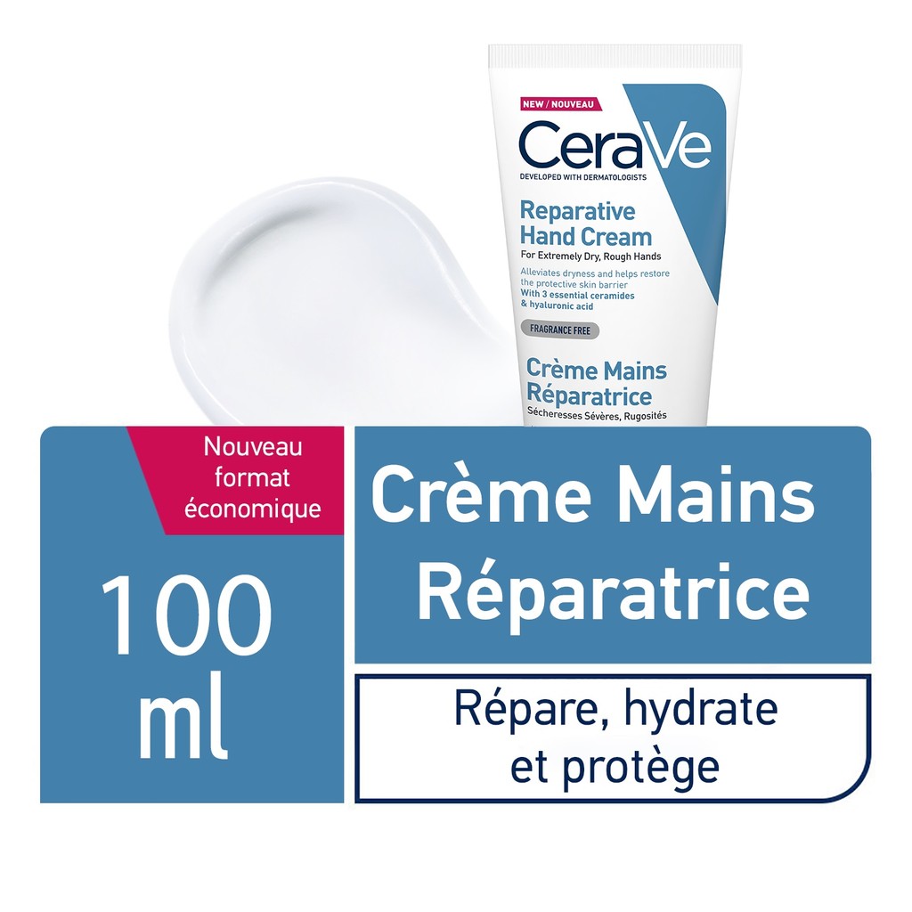 CeraVe Crème Réparatrice Mains l 100ml