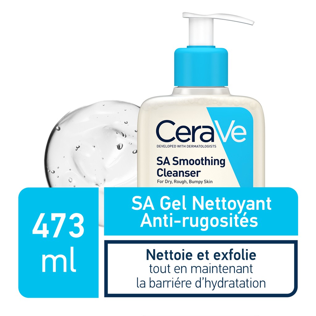 CeraVe SA Gel Nettoyant Anti Rugosités l 473ml