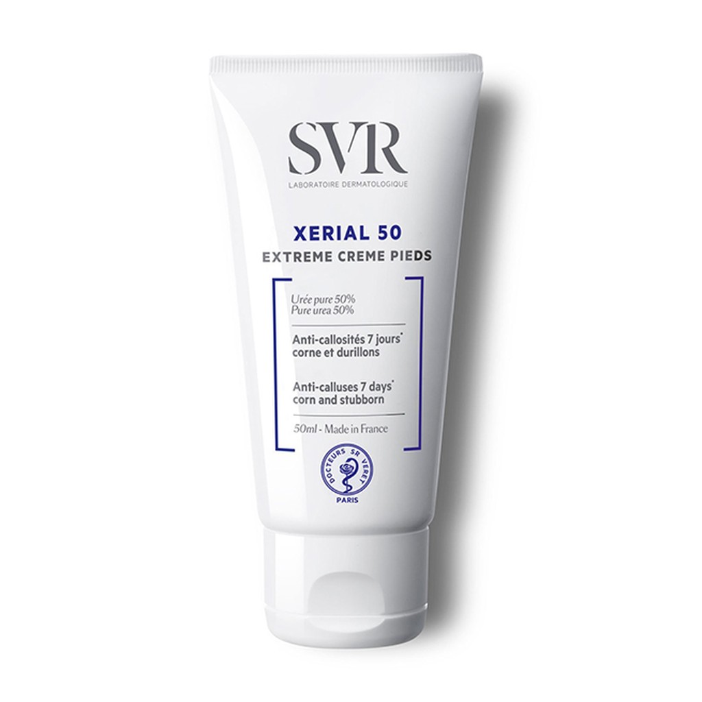 SVR XERIAL 50 Extrême crème pieds anti-callosités & durillons rebelles - 50 ml