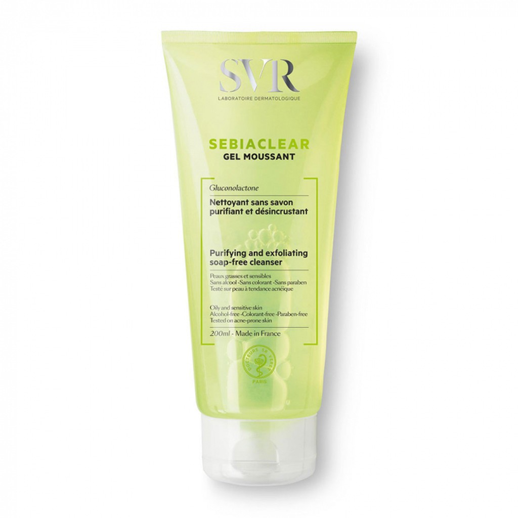 SVR SEBIACLEAR GEL MOUSSANT - 200 ml