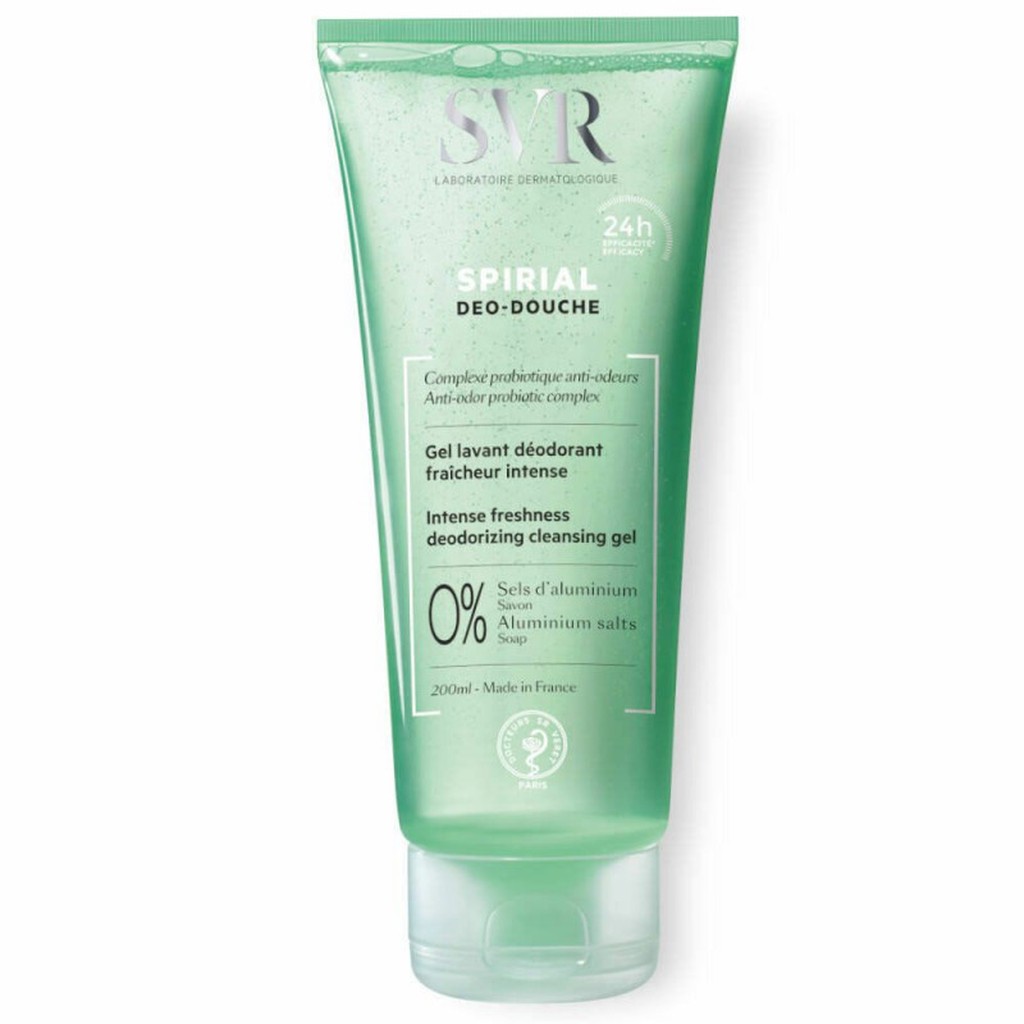 S V R SPIRIAL DEO-DOUCHE GEL LAVANT DEODORANT 24H-200mL