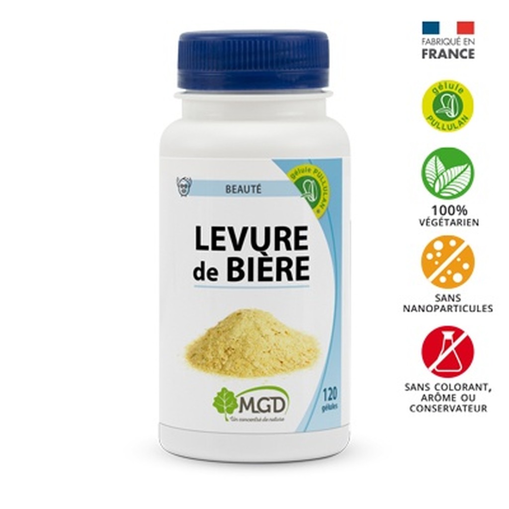 MGD Levure de bière 120 gélules