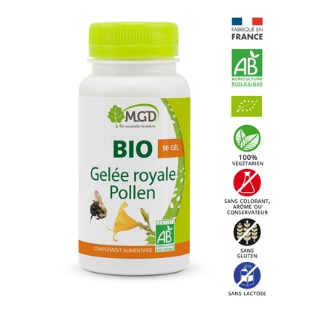 MGD Gelée royale Pollen Bio