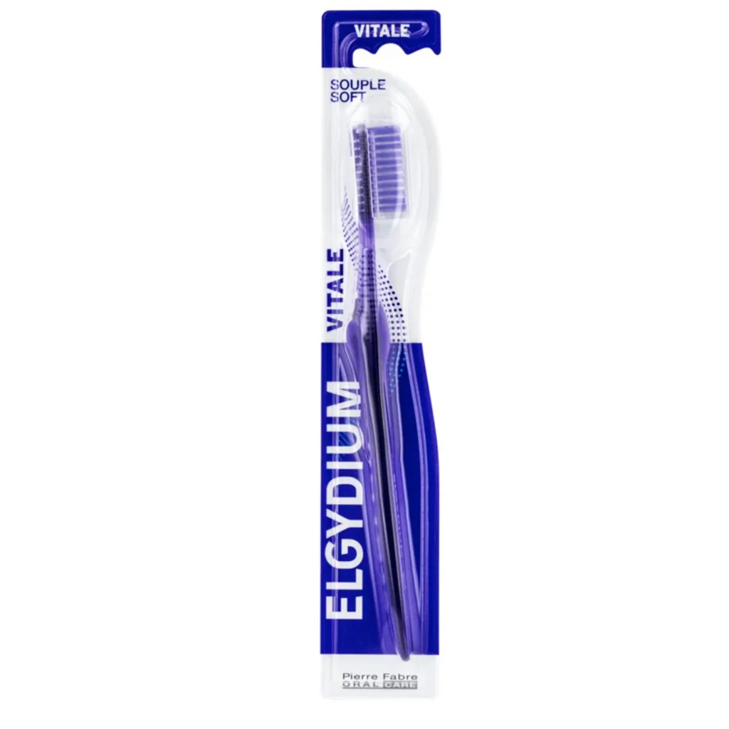 ELGYDIUM Vitale brosse à dents souple