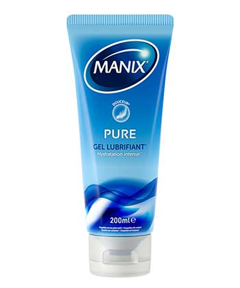 MANIX Pure Gel Lubrifiant Hydratation et Douceur l 200ml