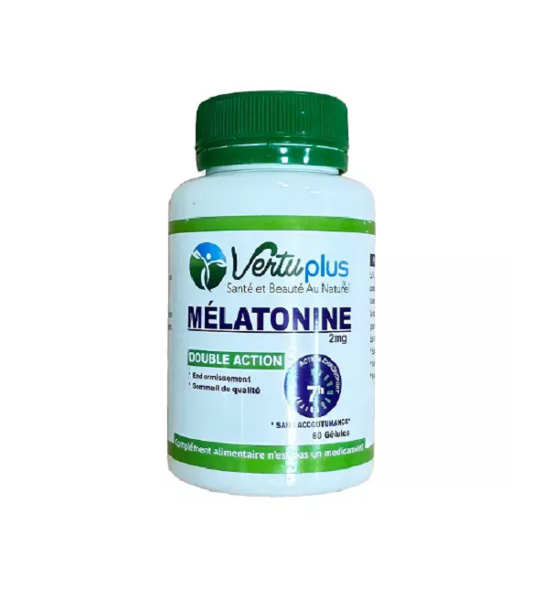 Vertu Plus Melatonine 2mg l 60 Gélules