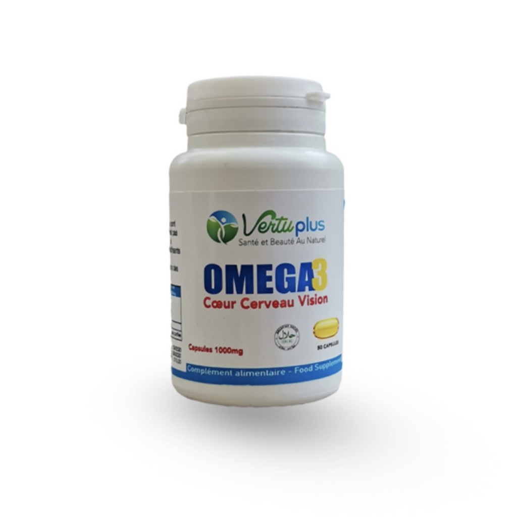 VERTU PLUS OMEGA 3 1000mg l 50 CAPSULES