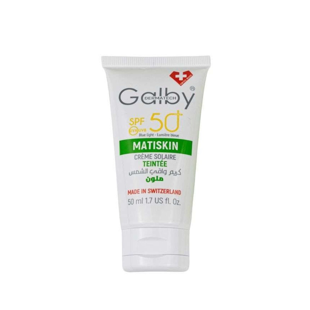 GALBY Matiskin Crème Solaire teintée SPF50+ l 50ml
