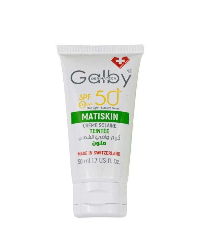 GALBY Matiskin Crème Solaire teintée SPF50+ l 50ml
