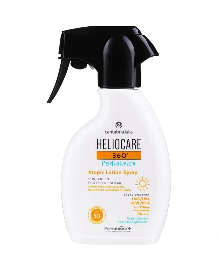 Heliocare 360° Pediatrics Atopic Lotion Spray SPF50