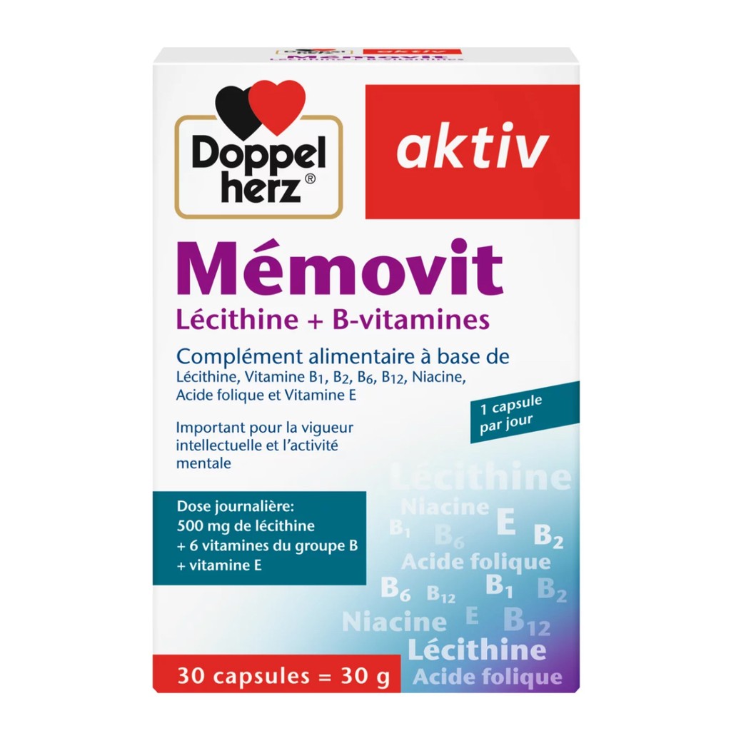 Doppelherz aktiv Mémovit l 30 capsules