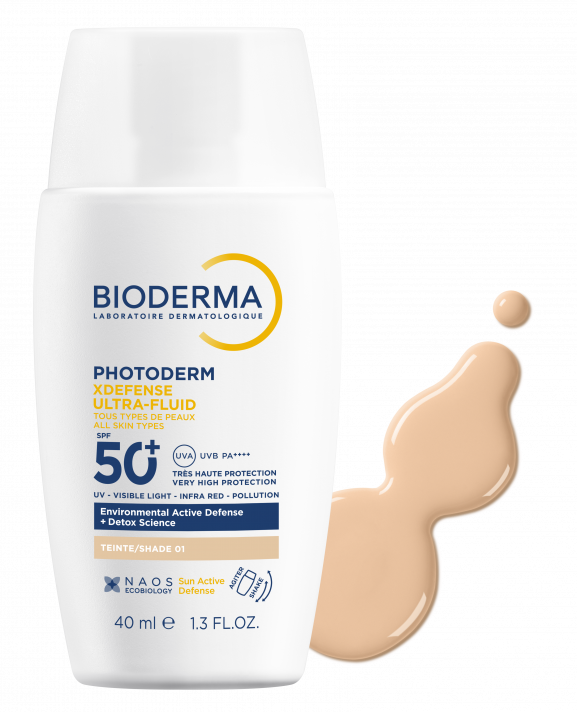 BIODERMA PHOTODERM XDEFENSE ULTRA-FLUID SPF50+ TEINTE 01