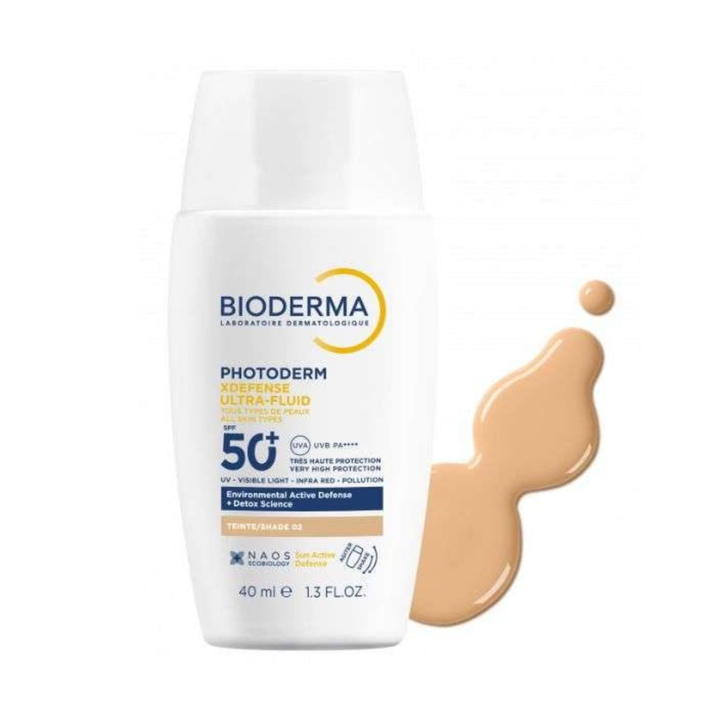 BIODERMA PHOTODERM XDEFENSE ULTRA FLUID SPF 50+ TEINTE 02 l 40 ML