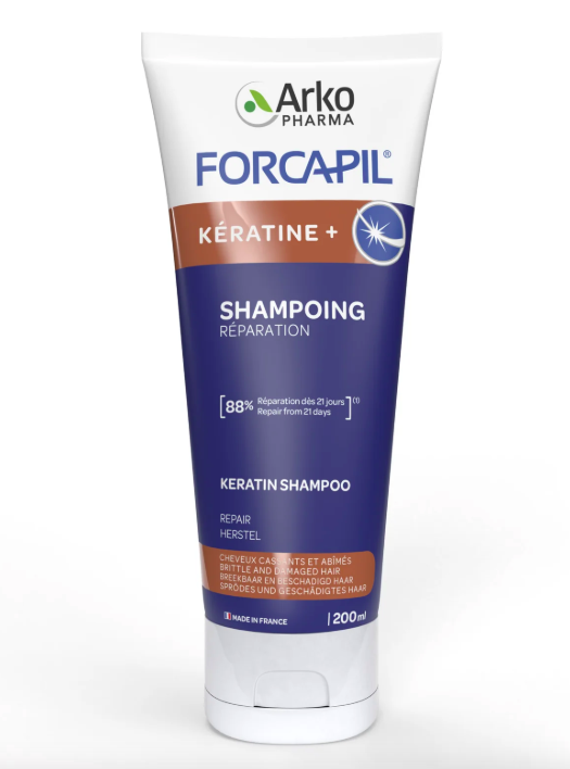 Forcapil® Shampoing Fortifiant Kératine +