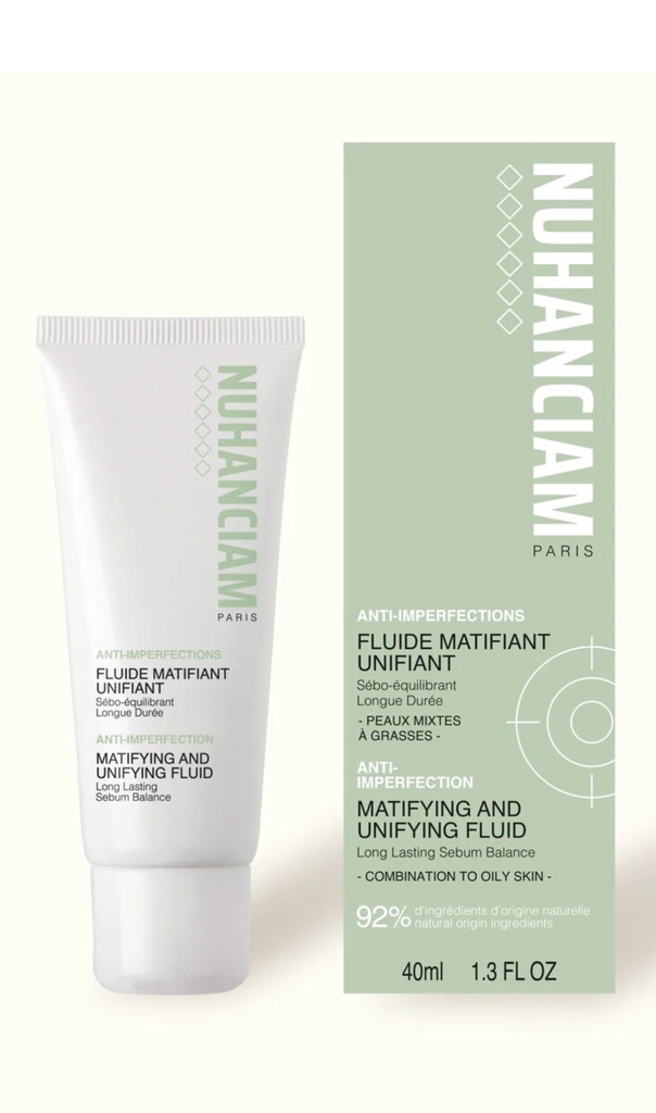 Nuhanciam Fluide Matifiant Unifiant - 40 ML