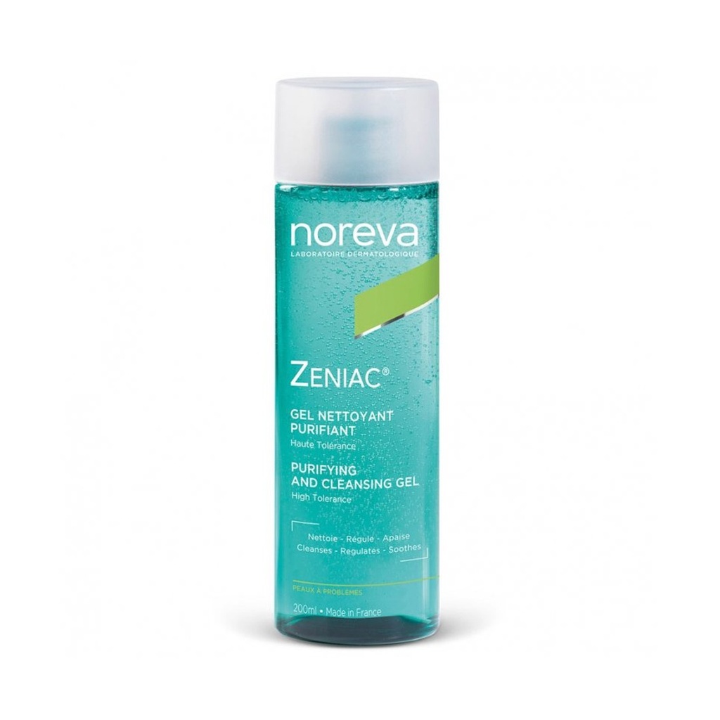 NOREVA  Zeniac Gel Nettoyant Purifiant l 200ml
