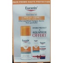 Pack Eucerin Sun Oil Control gel crème toucher sec SPF50+ l 50ml + hydro protect + aquaphor offert