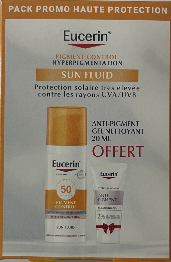 Pack Pigment Control 50spf+ l 50ml + Anti Pigment Gel 20ml