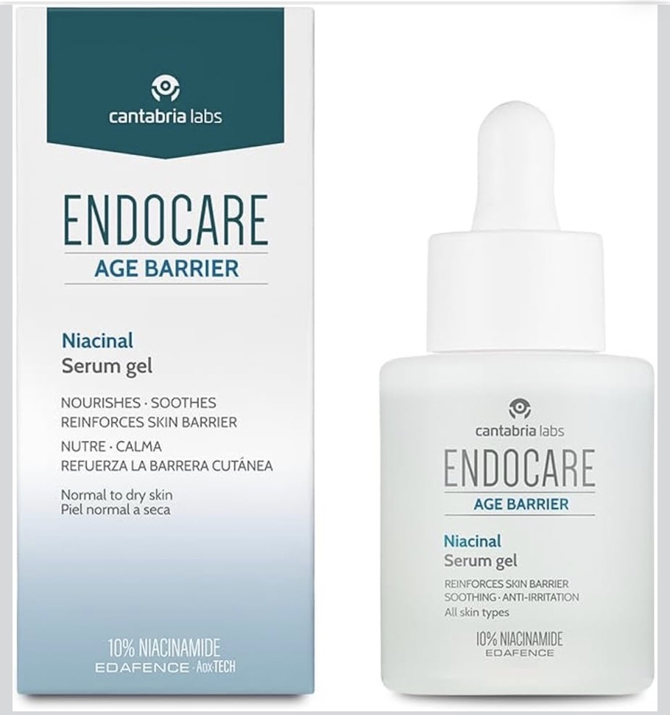 ENDOCARE Age Barriere NIACINAL Sérum gel l 30ml