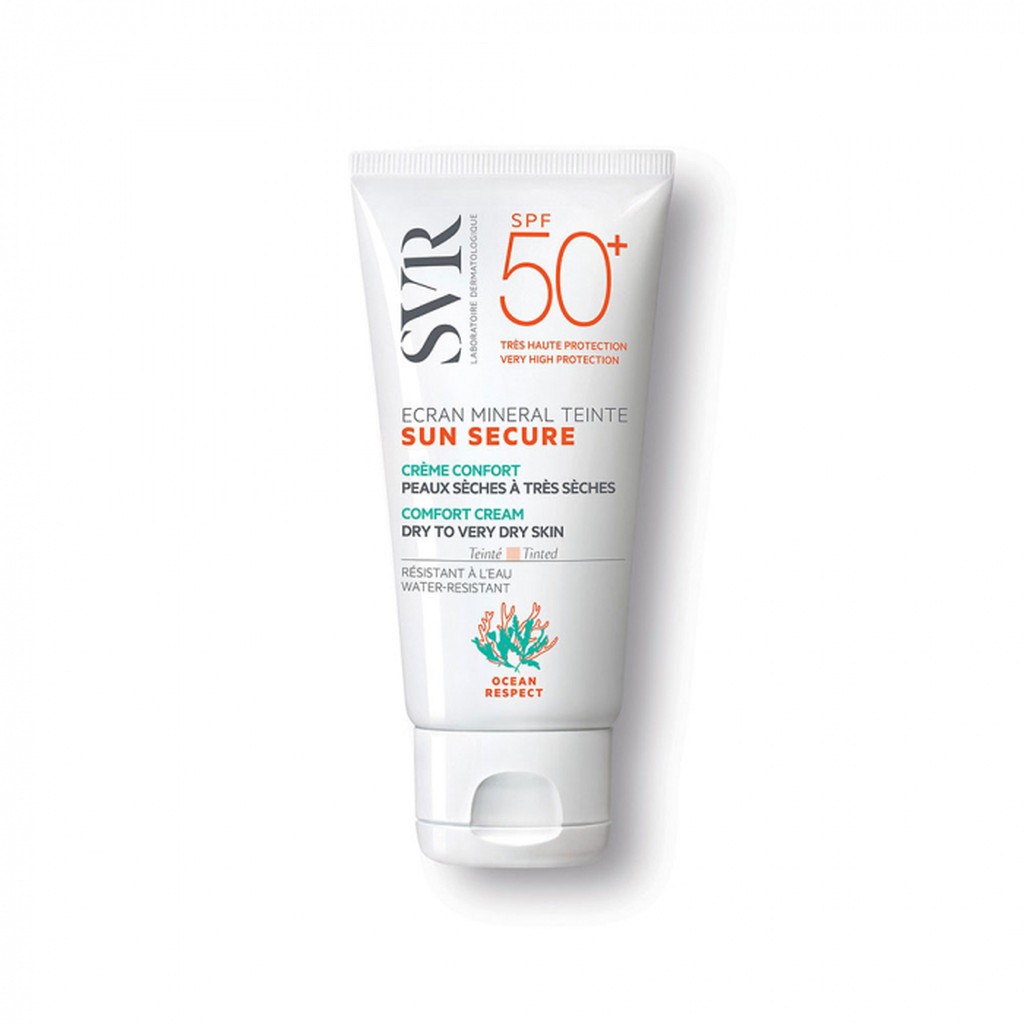 SVR SUN SECURE ECRAN MINERAL TEINTÉ PS SPF50+ 50ML