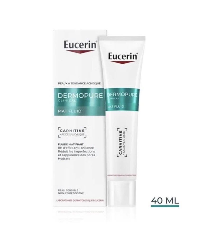 Eucerin Dermopure clinical fluide mat l 40ml