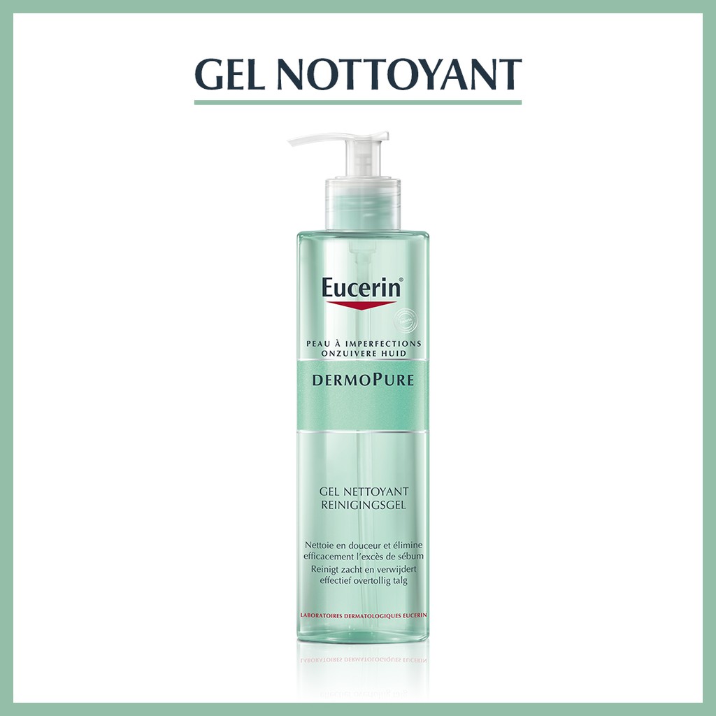 Eucerin Dermopure Gel nettoyant l 200ml