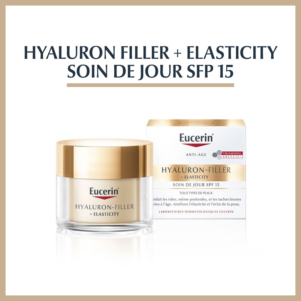 Eucerin Hyaluron-Filler + Elasticity Soin de Jour SPF15 l 50ml