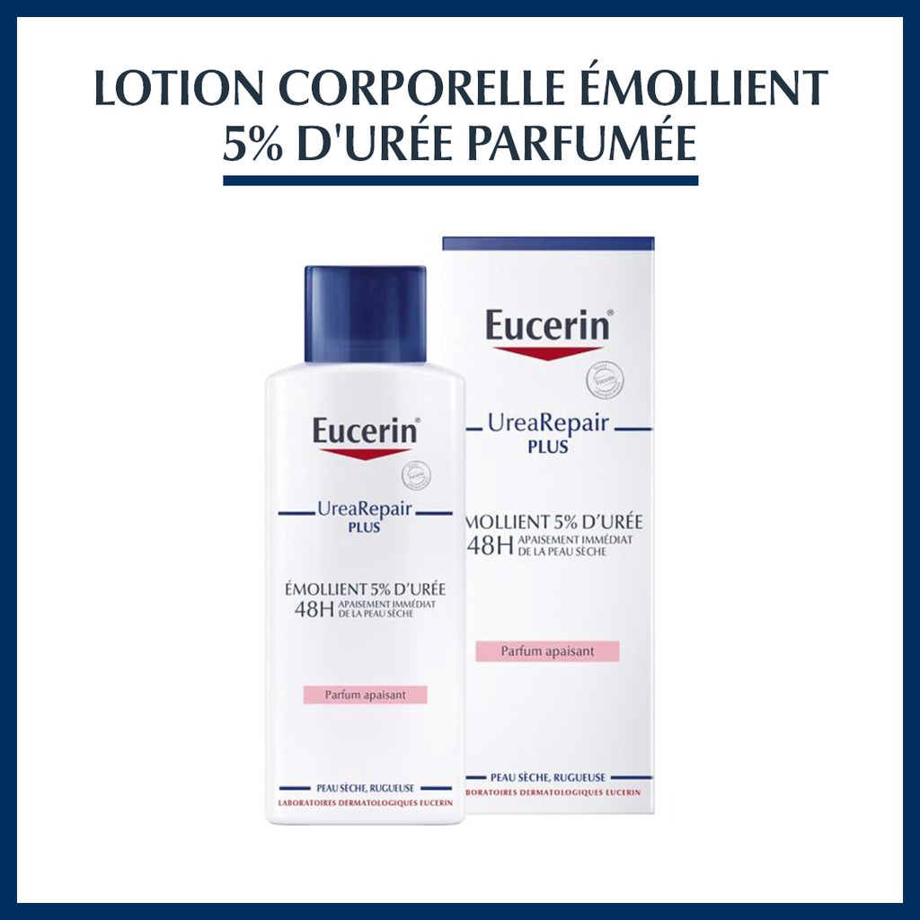 Eucerin UreaRepair Plus Emollient 5% d’Urée Parfumé l 250ml