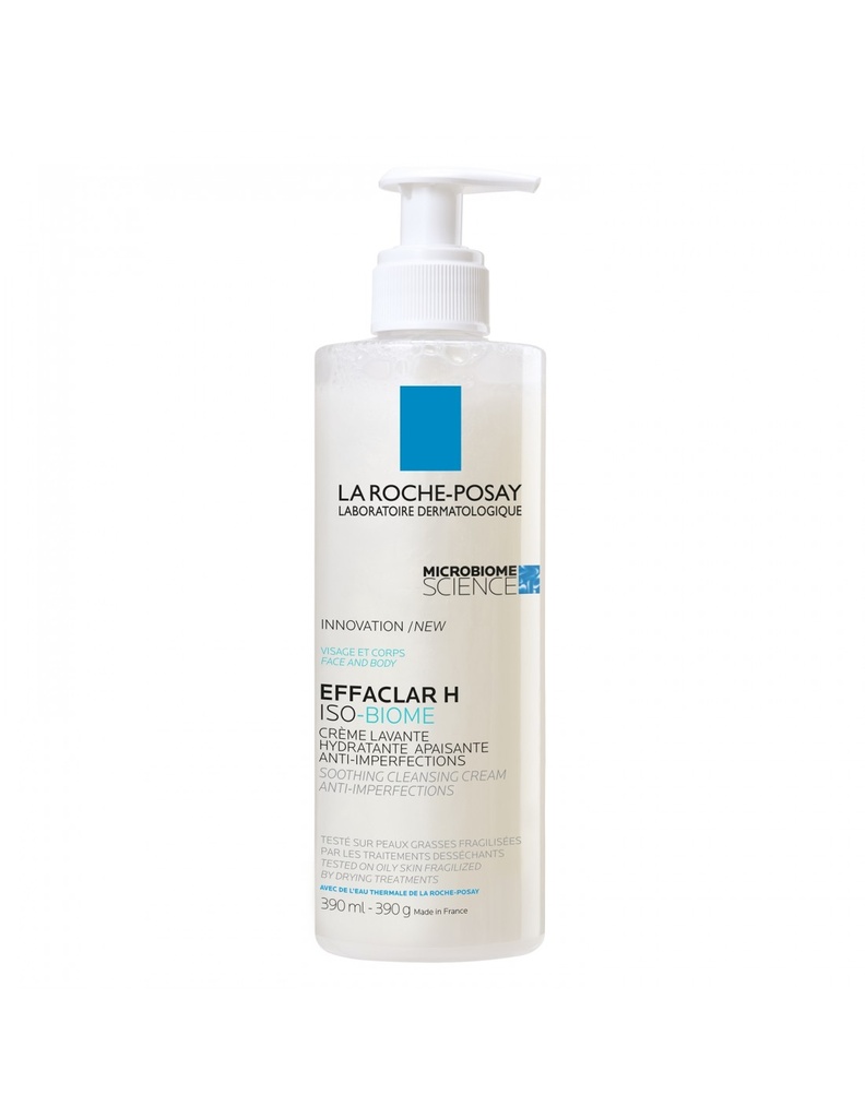 Effaclar H ISO BIOME Crème  Lavante l 390ml