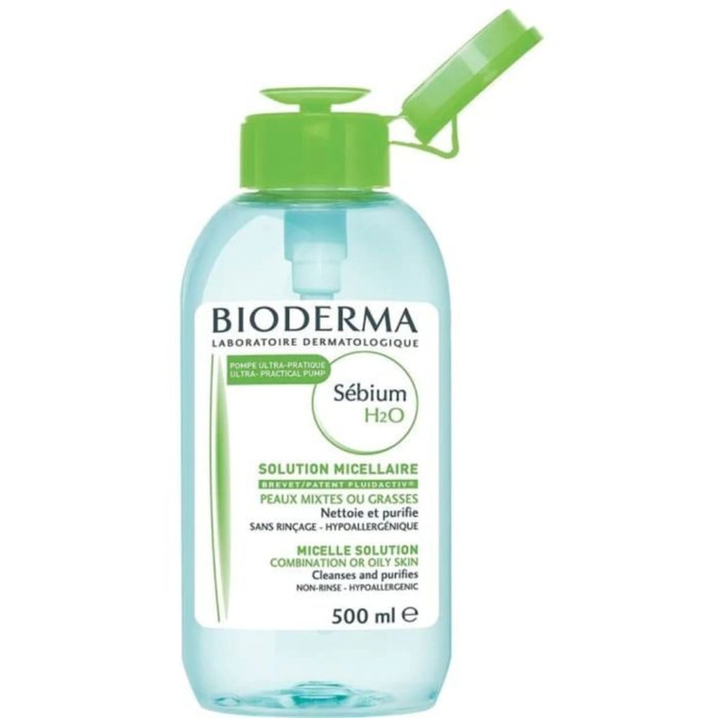 BIODERMA SEBIUM H2O POMPE INVERSEE l 500ML