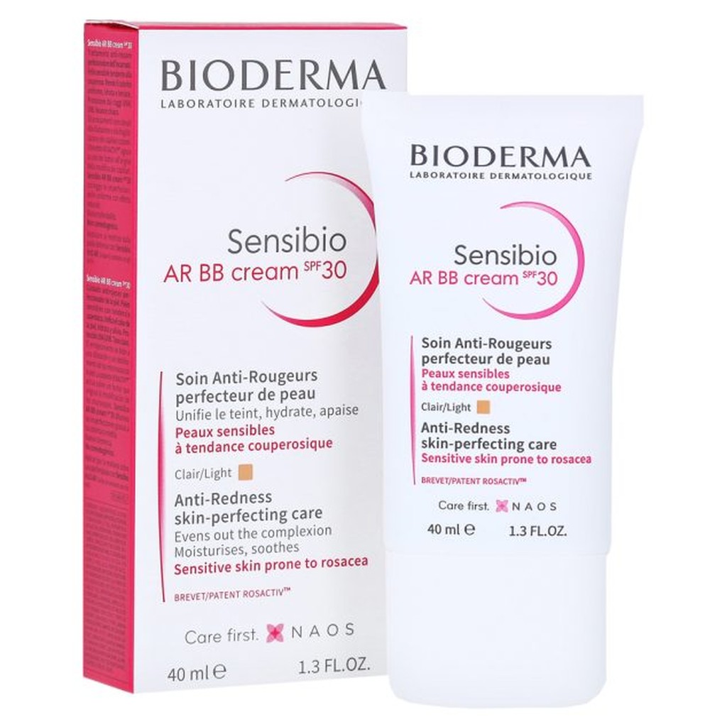 BIODERMA SENSIBIO BB CREAM AR SPF30+ l 40 ml