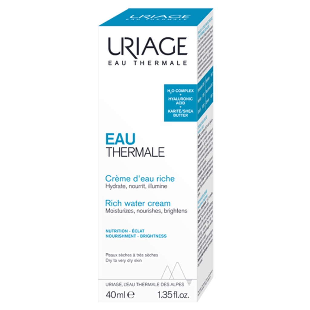 URIAGE EAU THERMALE CREME D EAU RICHE-40ML