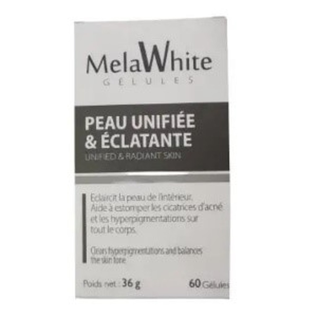 MELAWHITE PEAU UNIFIEE & ECLATANTE - 60 GELULES
