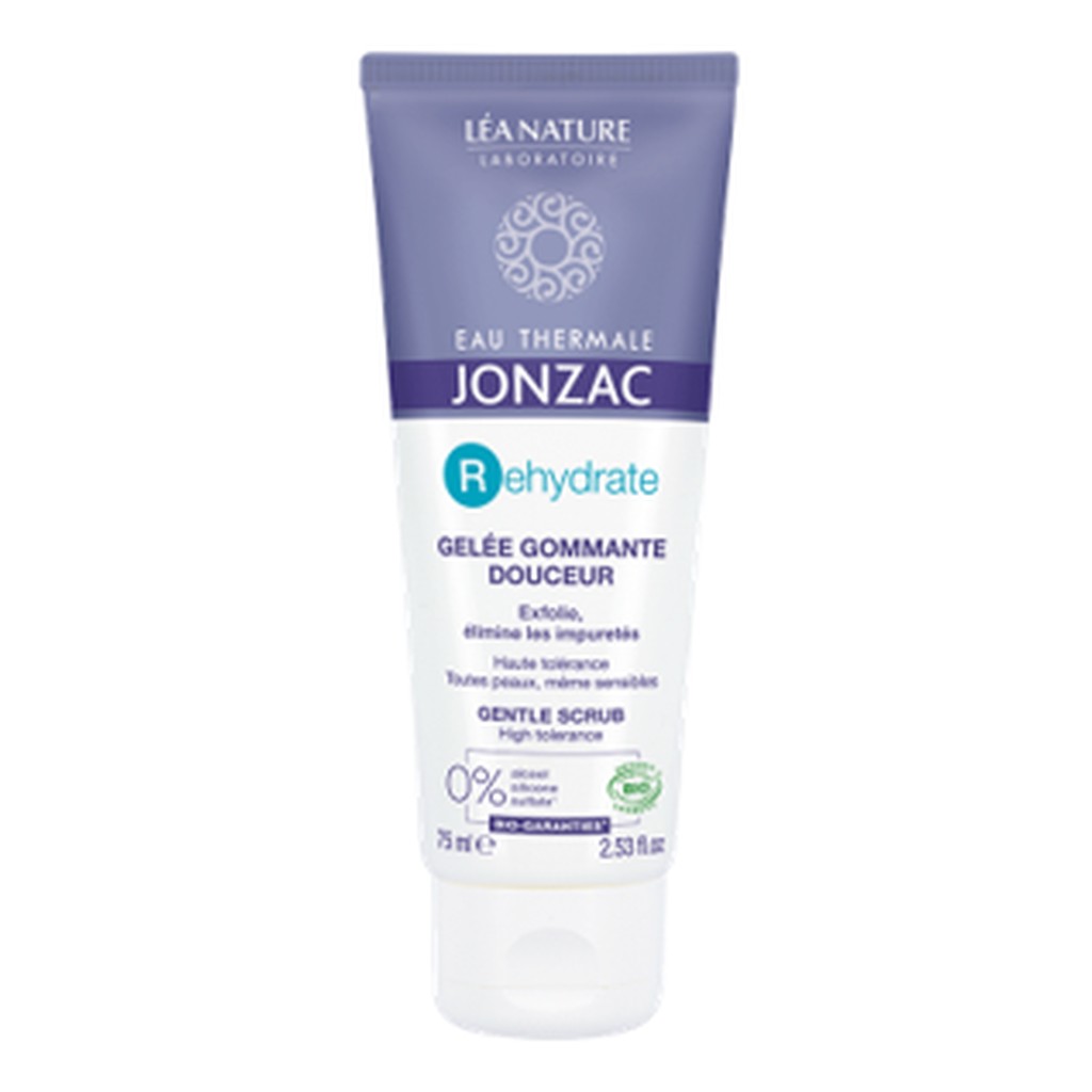 JONZAC EAU THERMALE JONZAC RÉHYDRATE GELÉE GOMMANTE DOUCEUR |75 ml