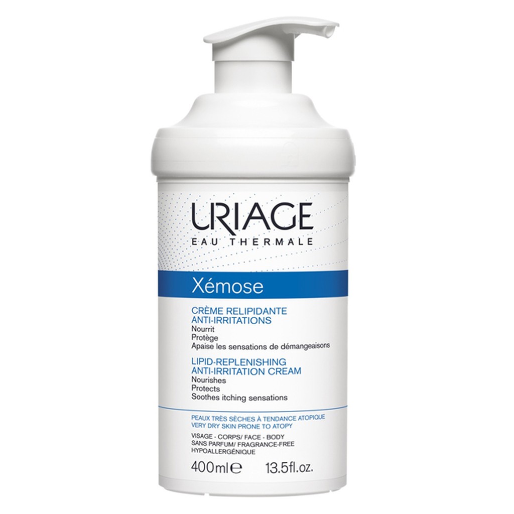 URIAGE XEMOSE - CRÈME RELIPIDANTE ANTI-IRRITATIONS - 400ML