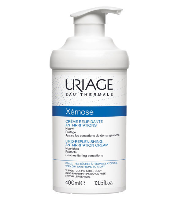URIAGE XEMOSE - CRÈME RELIPIDANTE ANTI-IRRITATIONS - 400ML