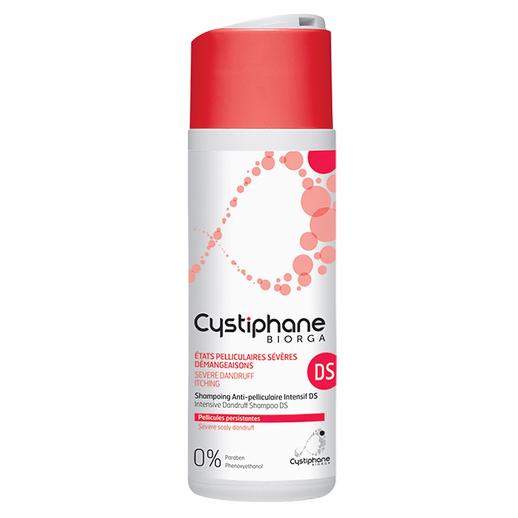 BIORGA CYSTIPHANE SHAMPOOING ANTI-PELLICULAIRE INTENSIF DS - 200ML